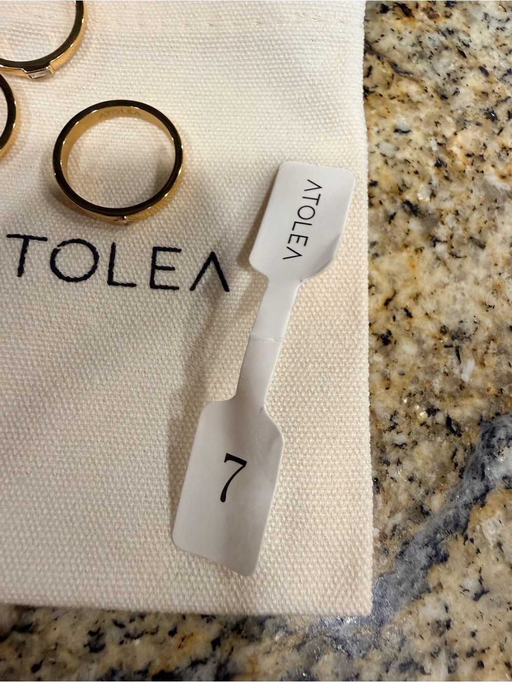 ATOLEA Eternity Stackable Rings - Size 7 - Picture 5 of 10